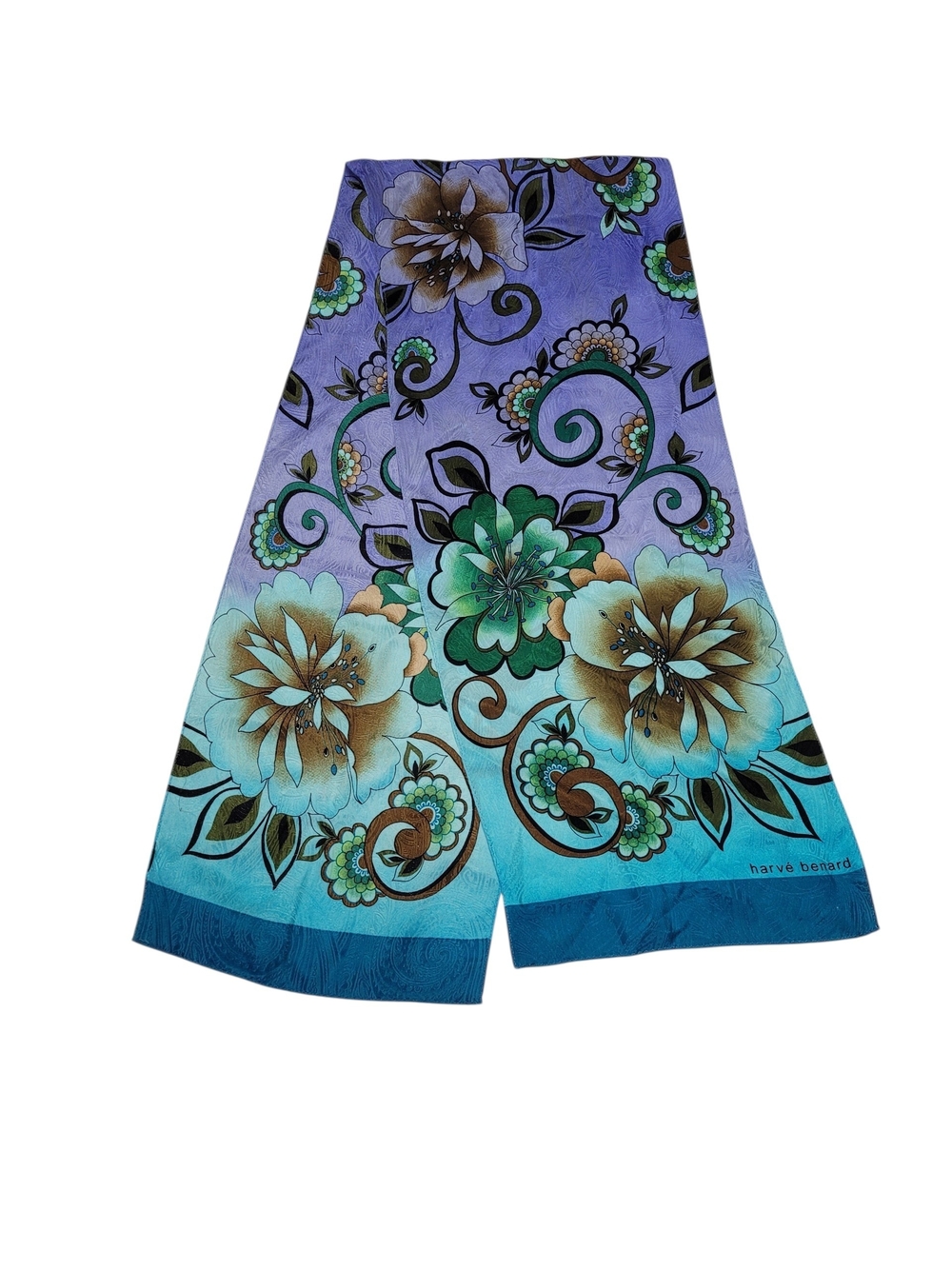 Vintage Harvé Benard Silk Scarf